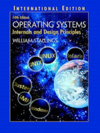 Cover OPERATING SYSTEMS :  Internal and Design Principles / William Stallings