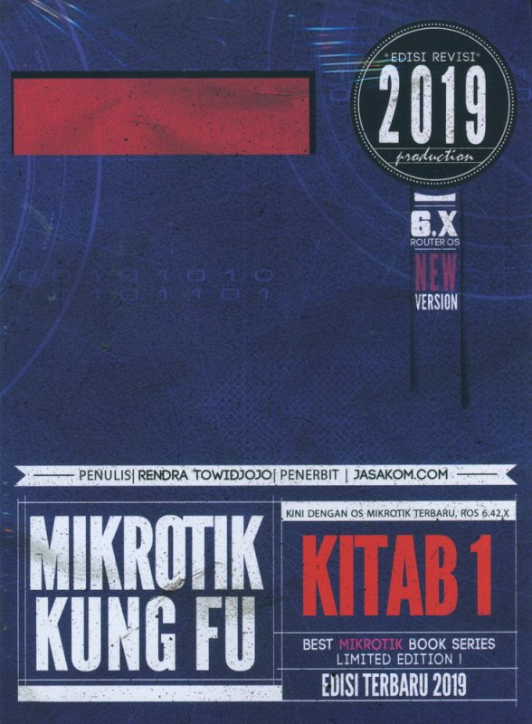 Cover MIKROTIK KUNG FU :  KITAB 1 (EDISI 2019) / Penulis, Rendra Towidjojo