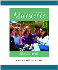 Cover ADOLESCENCE / JOHN W.SANTROCK