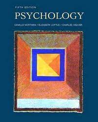 Cover PSYCHOLOGY / CAMILLE WORTMAN,ELIZABETH LOFTUS,CHARLES WEAVER