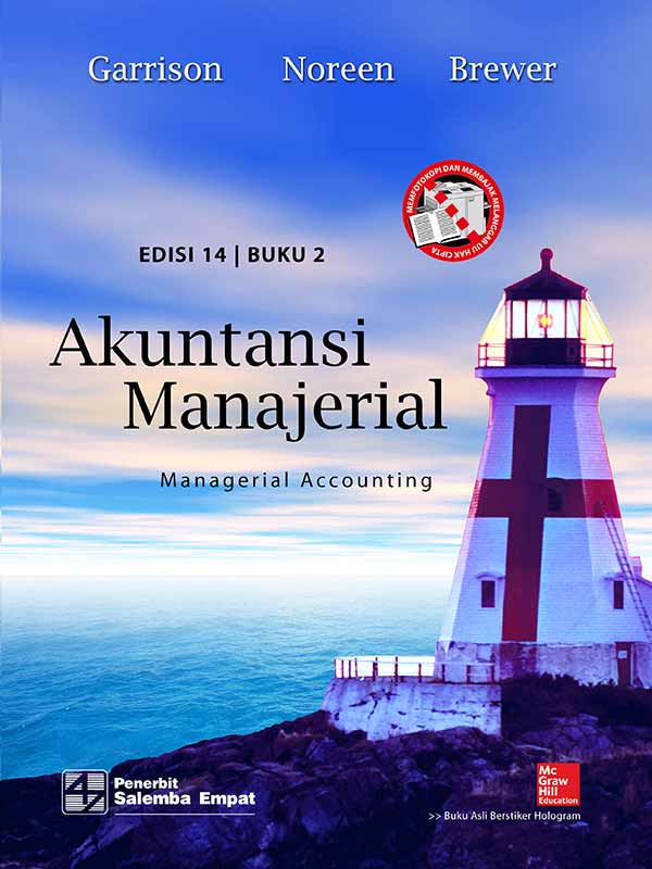Cover AKUNTANSI MANAJERIAL, EDISI 14 BUKU 2 :  Managerial Accounting / Garrison ; Noreen ; Brewer