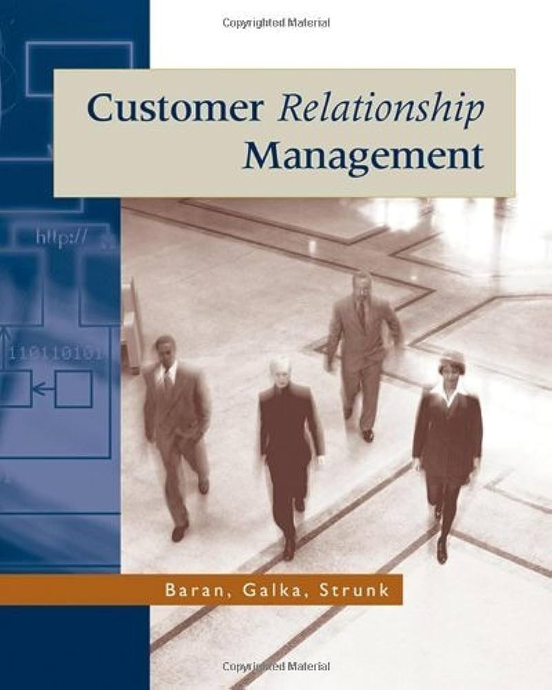 Cover PRINCIPLES OF CUSTOMER RELATIONSHIP MANAGEMENT / Baran