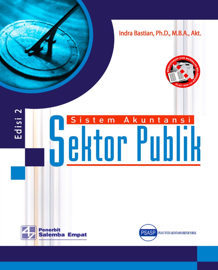 Cover SISTEM AKUNTANSI SEKTOR PUBLIK / Indra Bastian