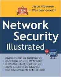 Cover NETWORK SECURITY ILUSTRATED / Jason Albanase., wes sonnenreich