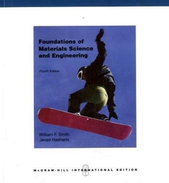 Cover FOUNDATIONS OF MATERIAL SCIENCE AND ENGINEERING / William F. Smith dan Javad Hashemi