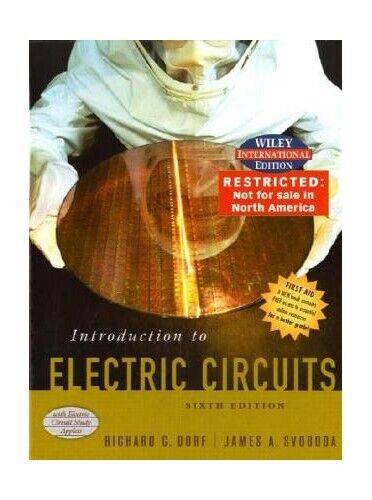 Cover INTRODUCTION TO ELECTRIC CIRCUITS / Richard C. Dorf dan James A. Svoboda