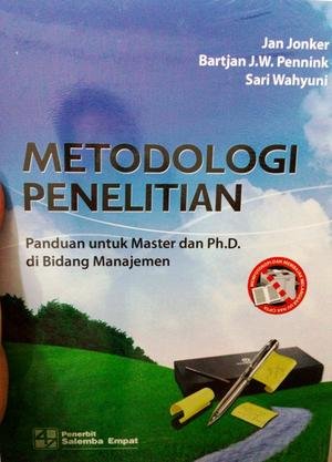 Cover METODOLOGI PENELITIAN / Jan joker., bartjan j.w. pennink., sari wahyuni