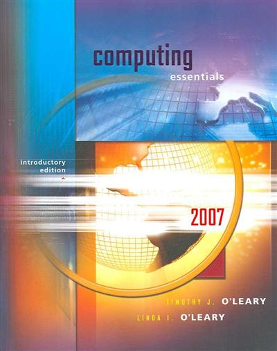 Cover COMPUTING ESSENTIALS / Timothy J. O'leary