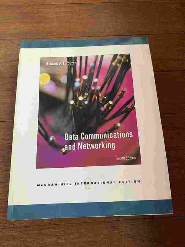 Cover DATA COMMUNICATIONS AND NETWORKING / Behrouz A. Forouzan