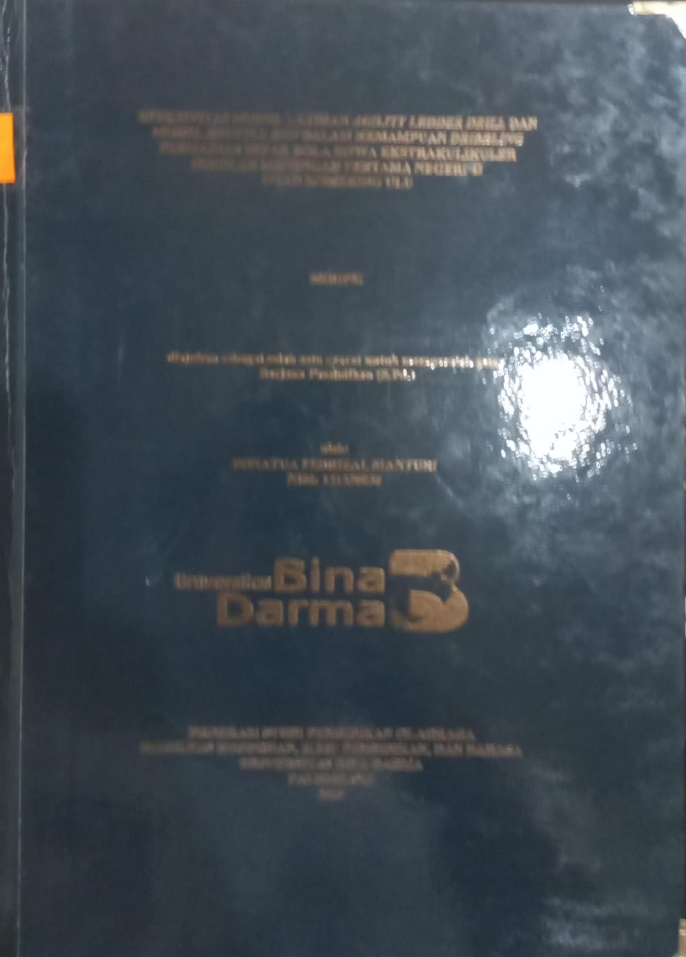 Cover Hubungan Keseimbangan Tubuh dan Kelincahan dengan Keterampilan Menggiring Bola Siswa Sekolah Menengah Atas Negeri 2 Sungai Lilin / Teguh Ariyo Gumilang