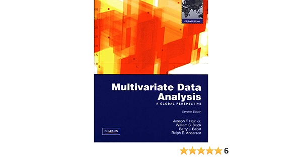 Cover MULTIVARIATE DATA ANALYSIS :  a Global Perspective / Joseph F. Hair, William C. Black, Barry J. Babin, dan Rolph E. Anderson.