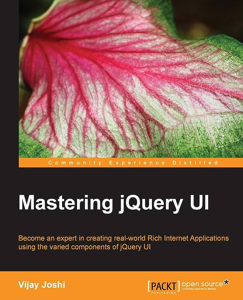 Cover MASTERING JQUERY UI / Vijay Joshi