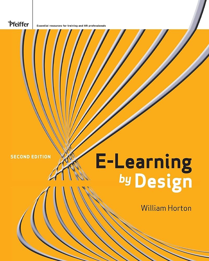 Cover E-LEARNING BY DESIGN / William Horton
