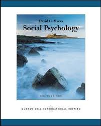 Cover SOCIAL PSYCHOLOGY / David G. Myers