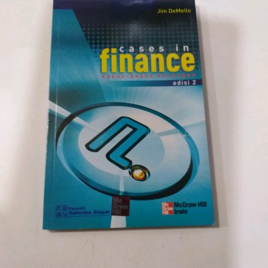 Cover KASUS-KASUS KEUANGAN :  Cases in Finance / Jim Demello