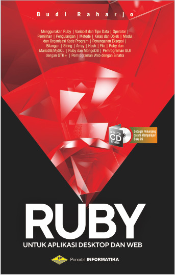 Cover RUBY :  Untuk Aplikasi Desktop dan Web / Budi Raharjo