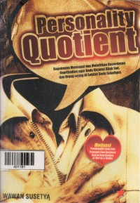 Cover PERSONALITY QUOTIENT / Wawan Susetya