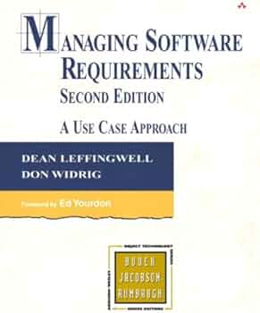 Cover MANAGING SOFTWARE REQUIREMENTS / Dean Leffingwell