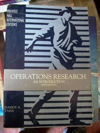 Cover OPERATIONS RESEARCH AN INTRODUCTION / Hamdy A. Taha