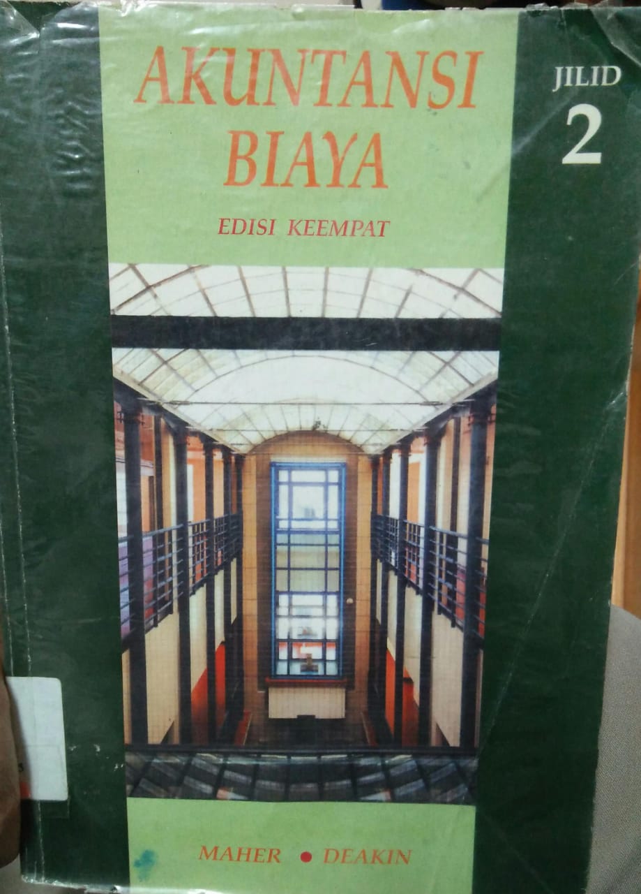 Cover AKUNTANSI BIAYA JILID 2 :  Edisi Keempat / Michael W. Maher