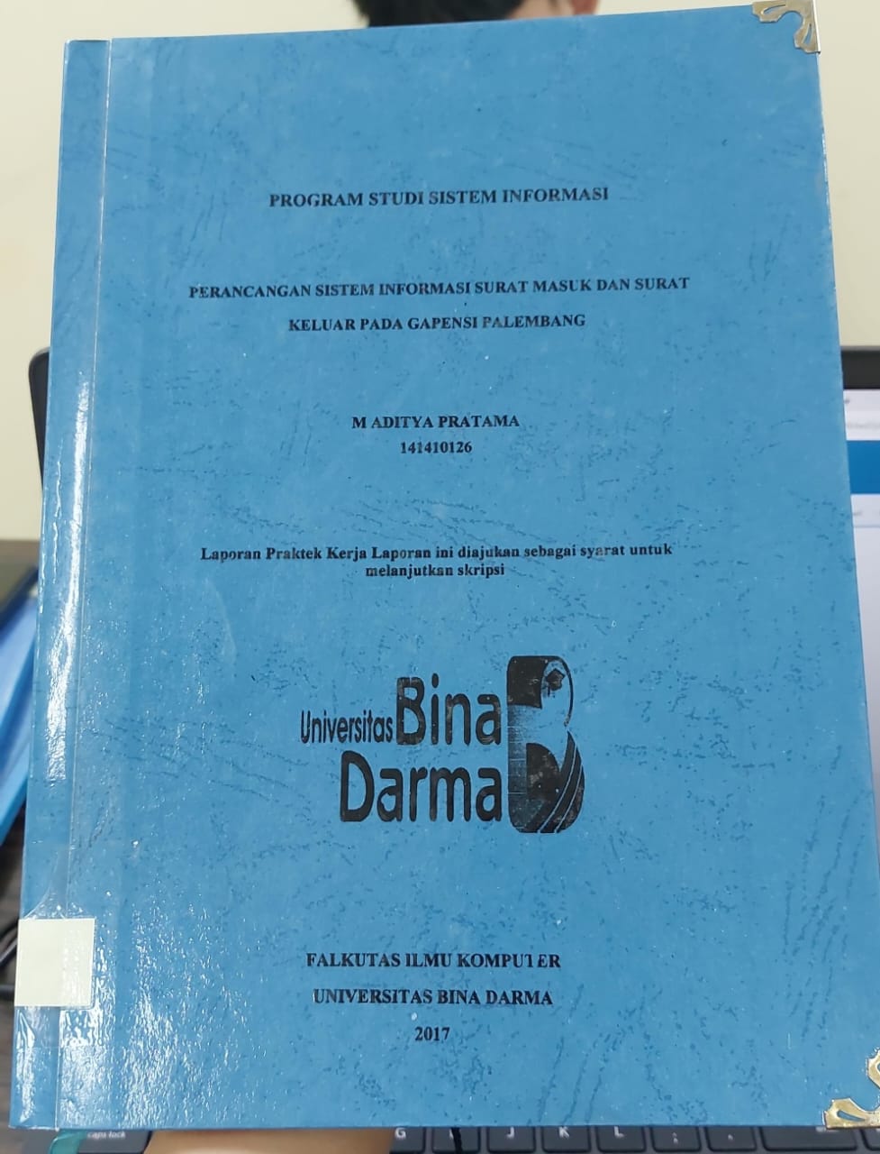 Cover PERANCANGAN SISTEM INFORMASI SURAT MASUK DAN SURAT KELUAR PADA GAPENSI PALEMBANG / M ADITYA PRATAMA
