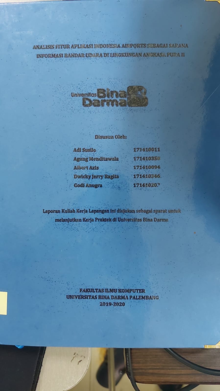 Cover ANALISIS FITUR APLIKASI INDONESIA AIRPORTS SEBAGAI SARANA INFORMASI BANDAR UDARA DI LINGKUNGAN ANGKASA PURA II / ADI SUSILO DKK