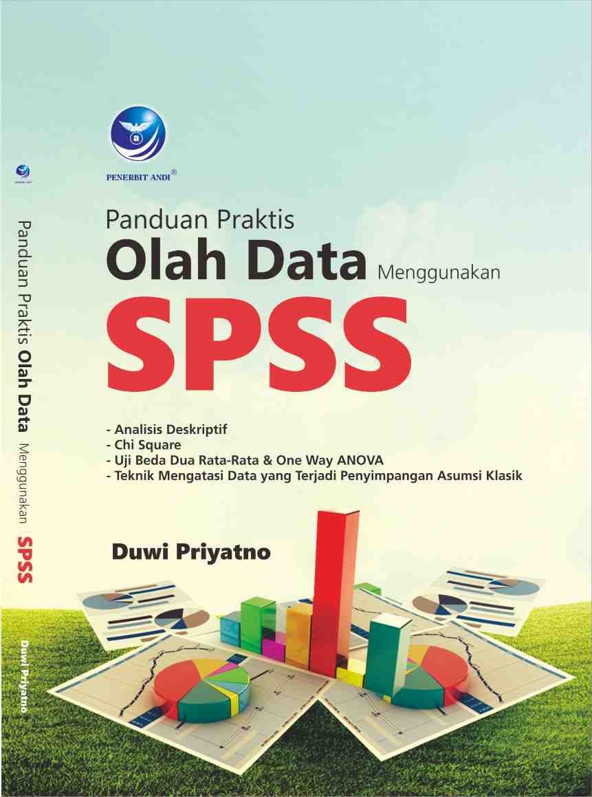 Cover Panduan Praktis Olah Data Menggunakan SPSS / Duwi Priyatno; editor, Ratih Indah Utami