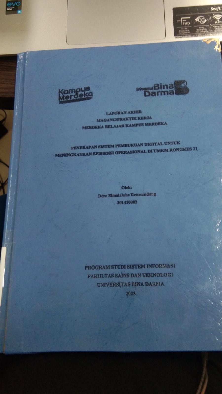 Cover PENERAPAN SISTEM PEMBUKUAN DIGITAL UNTUK MENINGKATKAN EFISIENSI OPERASIONAL DI UMKM RONGKES 21 / DERA SIMALALAHE REMSUNDANG