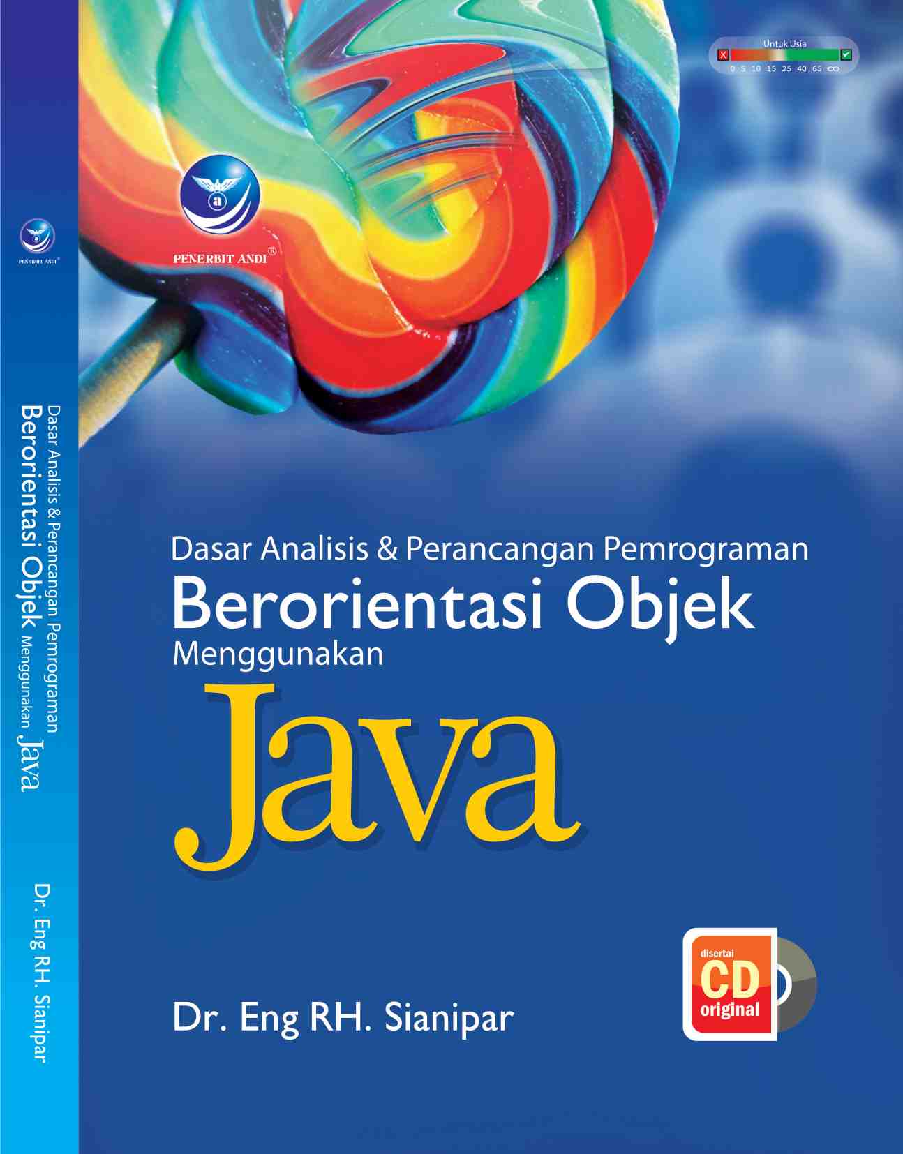 Cover Dasar Analisis & Perancangan Pemrograman Berorientasi Objek Menggunakan Java