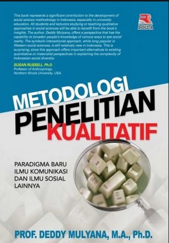 Cover METODOLOGI PENELITIAN  KUALITATIF :  Paradigma Baru Ilmu Komunikasi dan Ilmu sosial Lainnya / Deddy Mulyana