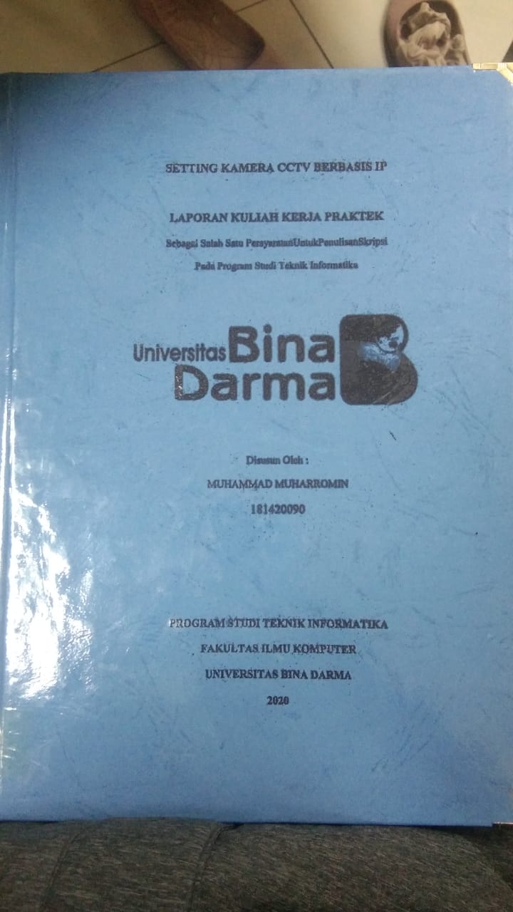 Cover SETTING KAMERA CCTV BERBASIS IP / MUHAMMAD MUHARROMIN