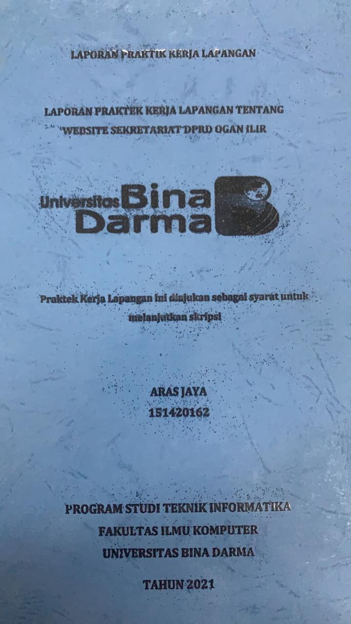 Cover WEBSITE SEKRETARIAT DPRD OGAN ILIR / ARAS JAYA