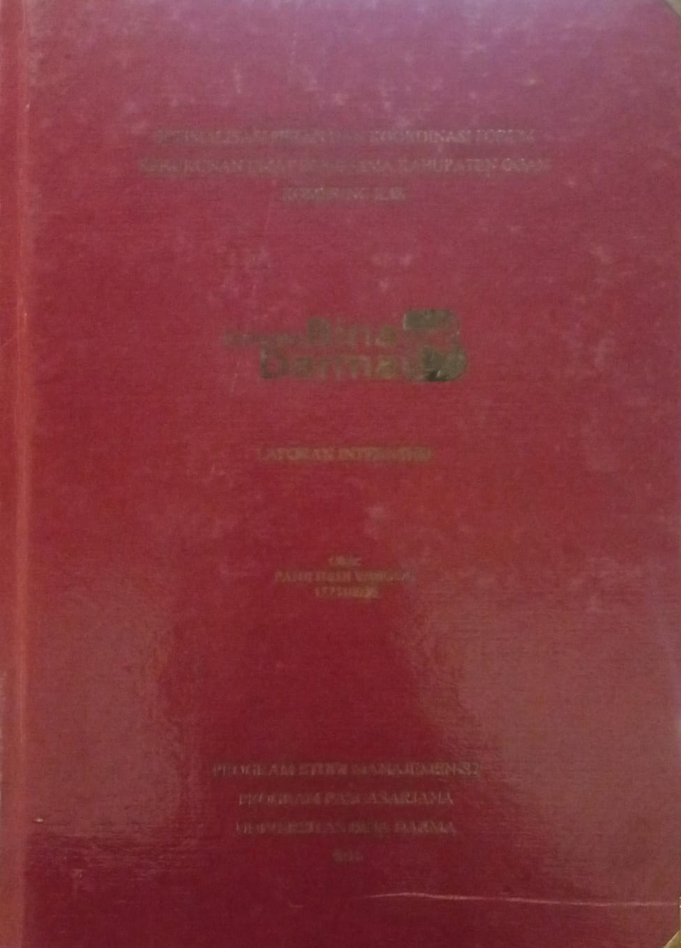 Cover PENGEMBANGAN STRATEGI REHABILITASI TERHADAP PENYALAHGUNAAN NARKOBA UNTUK MENINGKATKAN KINERJA BADAN NARKOBA NASIONAL / YULIANSA