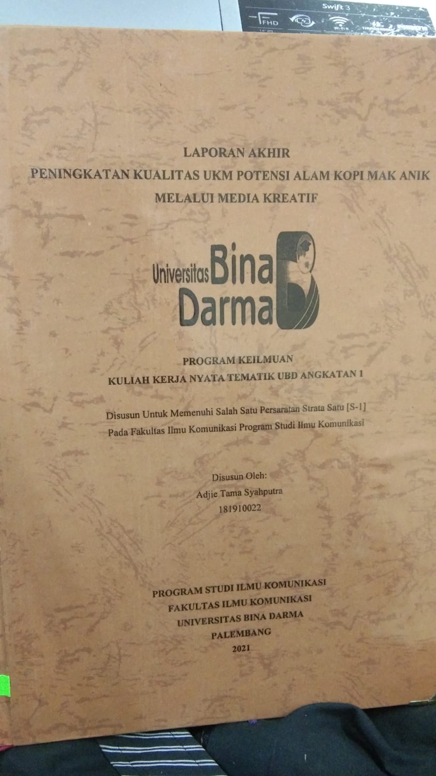 Cover PENINGKATAN KUALITAS UKM POTENSI ALAM KOPI MAK ANIK MELALUI MEDIA KREATIF / ADJIE TAMA SYAHPUTRA