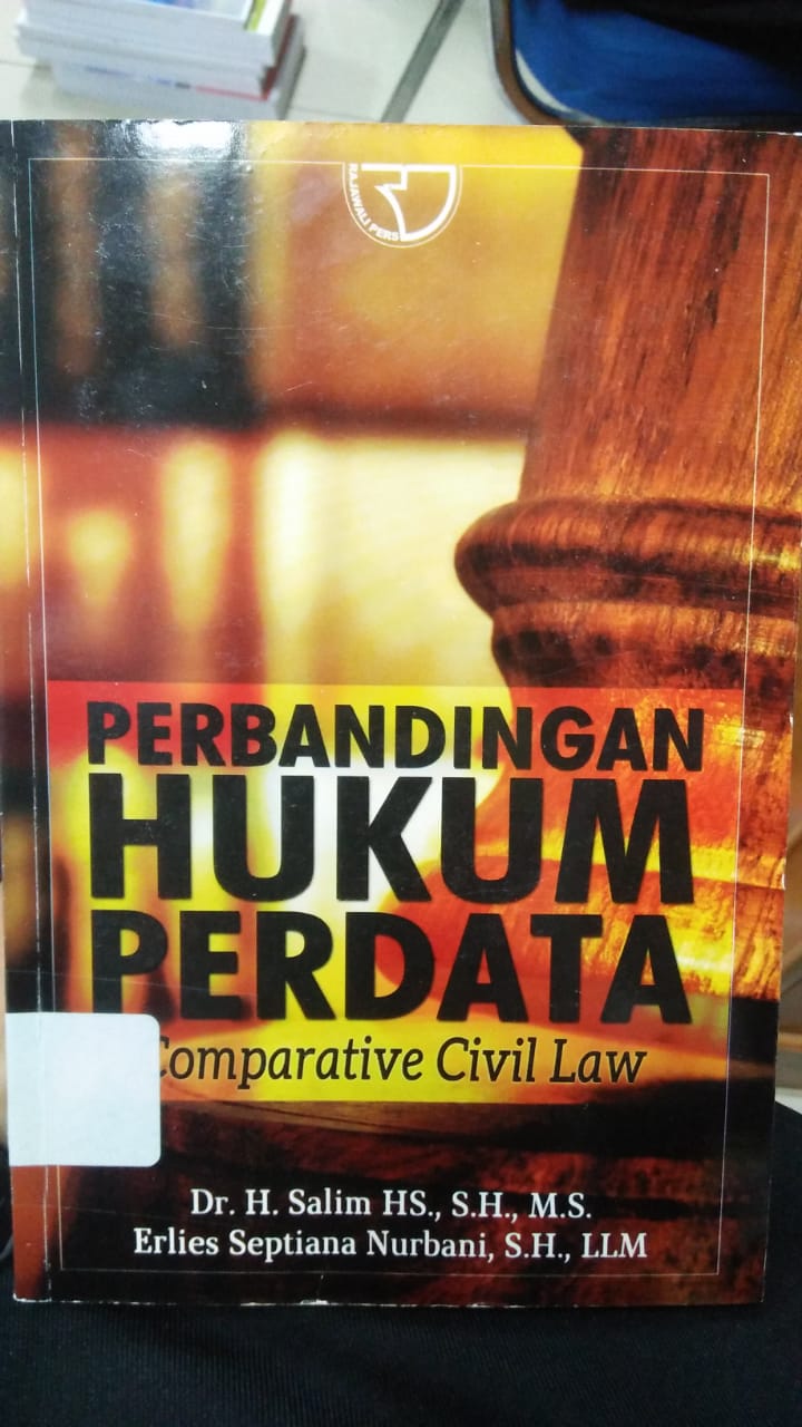 Cover PERBANDINGAN HUKUM PERDATA :  Comparative Civil Law / Salim HS