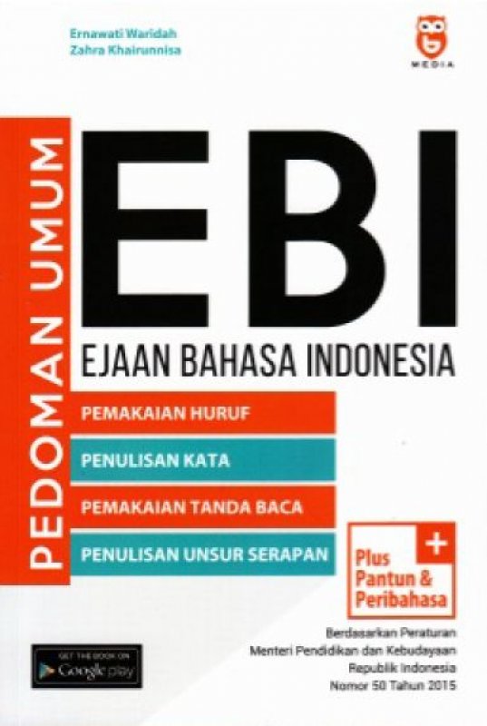 Cover Pedoman Umum EBI Ejaan bahasa Indonesia / Dini Fitri