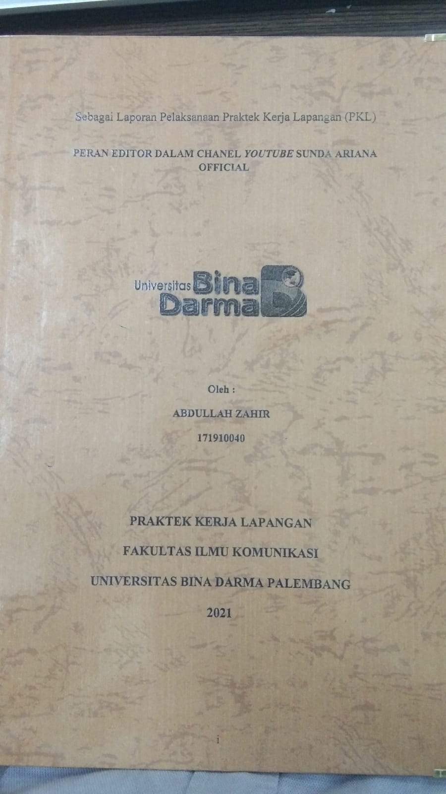 Cover PERAN EDITOR DALAM CHANEL YOUTUBE SUNDA ARIANA OFFICIAL / ABDULLAH ZAHIR