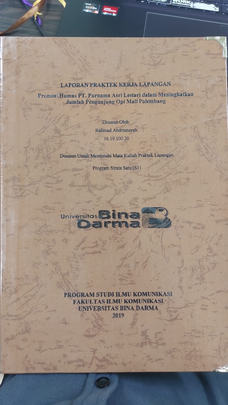 Cover PROMOSI HUMAS PT.PURNAMA ASRI LESTARI DALAM MENINGKATKAN JUMLAH PENGUNJUNG OPI MALL PALEMBANG / RAHMAT ANDRIANSYAH