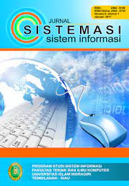 Cover Jurnal Sistem Informasi / FTIK Universitas Islam Indragiri Tembilahan