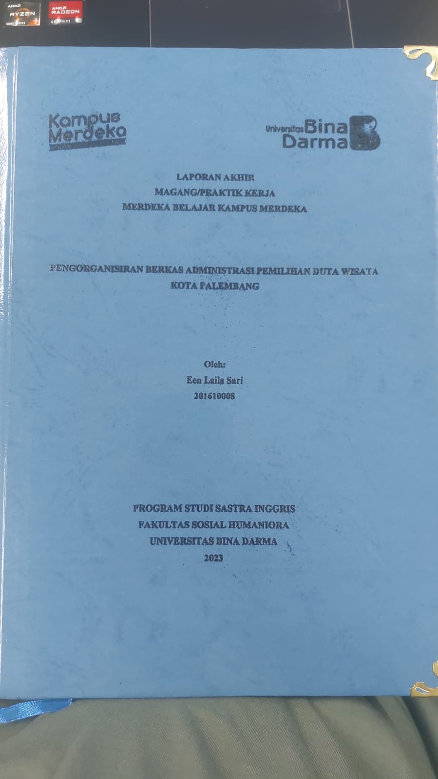Cover PENGORGANISIRAN BEKAS ADMINISTRASI PEMILIHAN DUTA WISATA KOTA PALEMBANG / EEN LAILA SARI