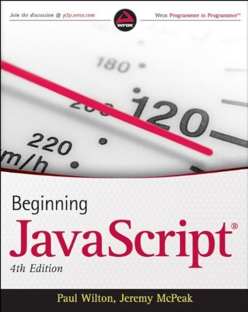 Cover BEGINNING JAVASCRIPT / Paul Wilton dan Jeremy McPeak