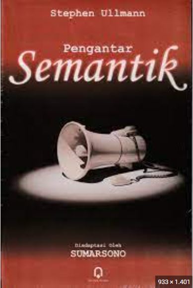 Cover Pengantar Semantik / Stephen Ullmann