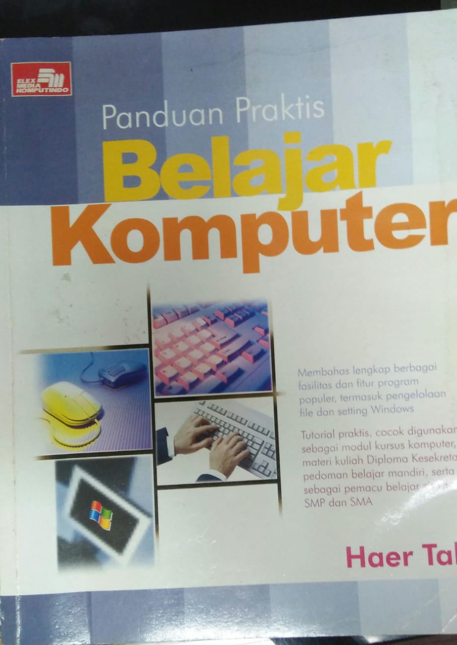 Cover PANDUAN PRAKTIS BELAJAR KOMPUTER / Haer Talib
