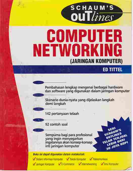 Cover COMPUTER NETWORKING :  (Jaringan Komputer) / ED Tittel
