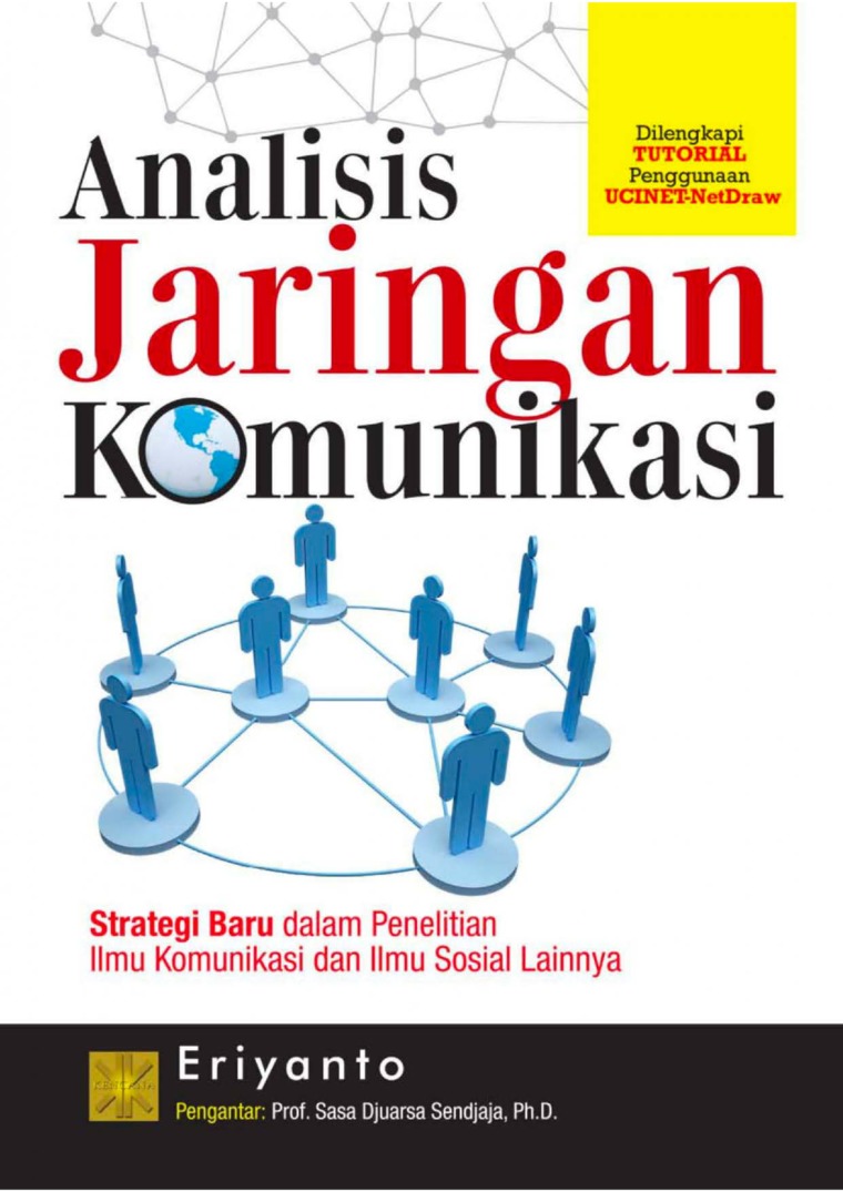 Cover ANALISIS JARINGAN KOMUNIKASI / Eriyanto