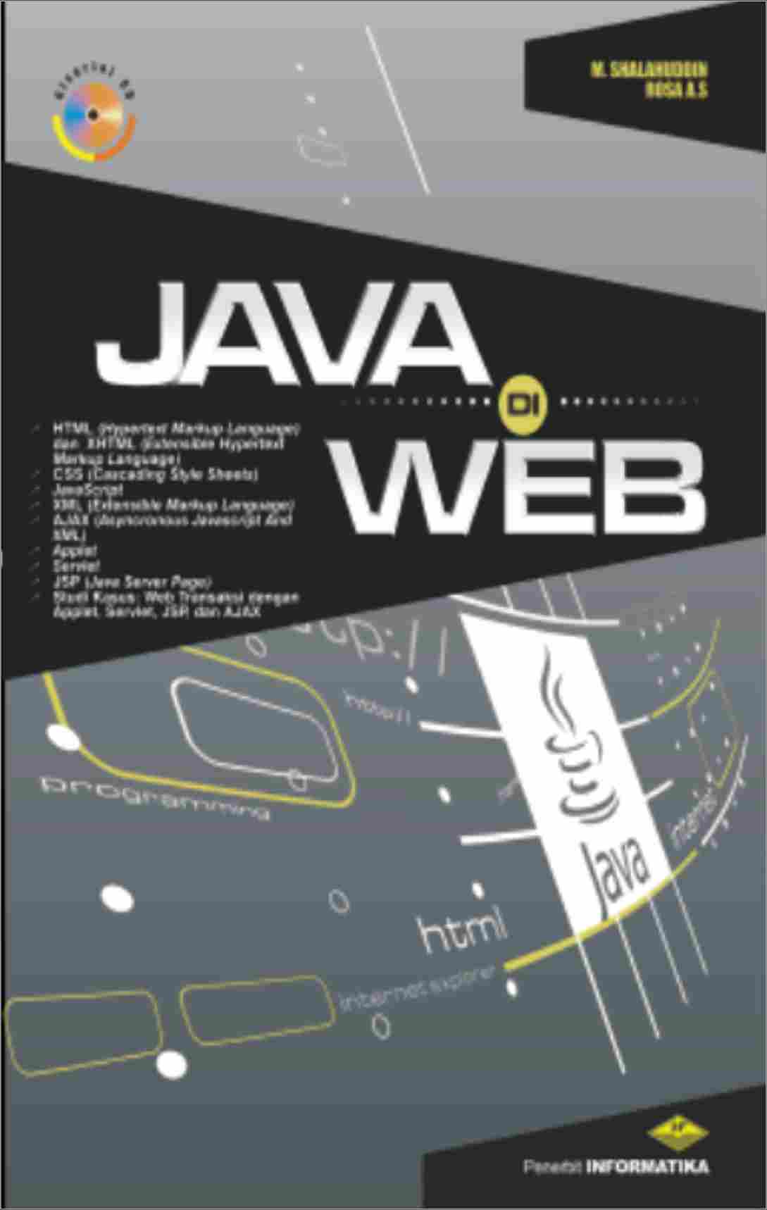 Cover JAVA DI WEB / M. Shalahuddin & Rosa A.S
