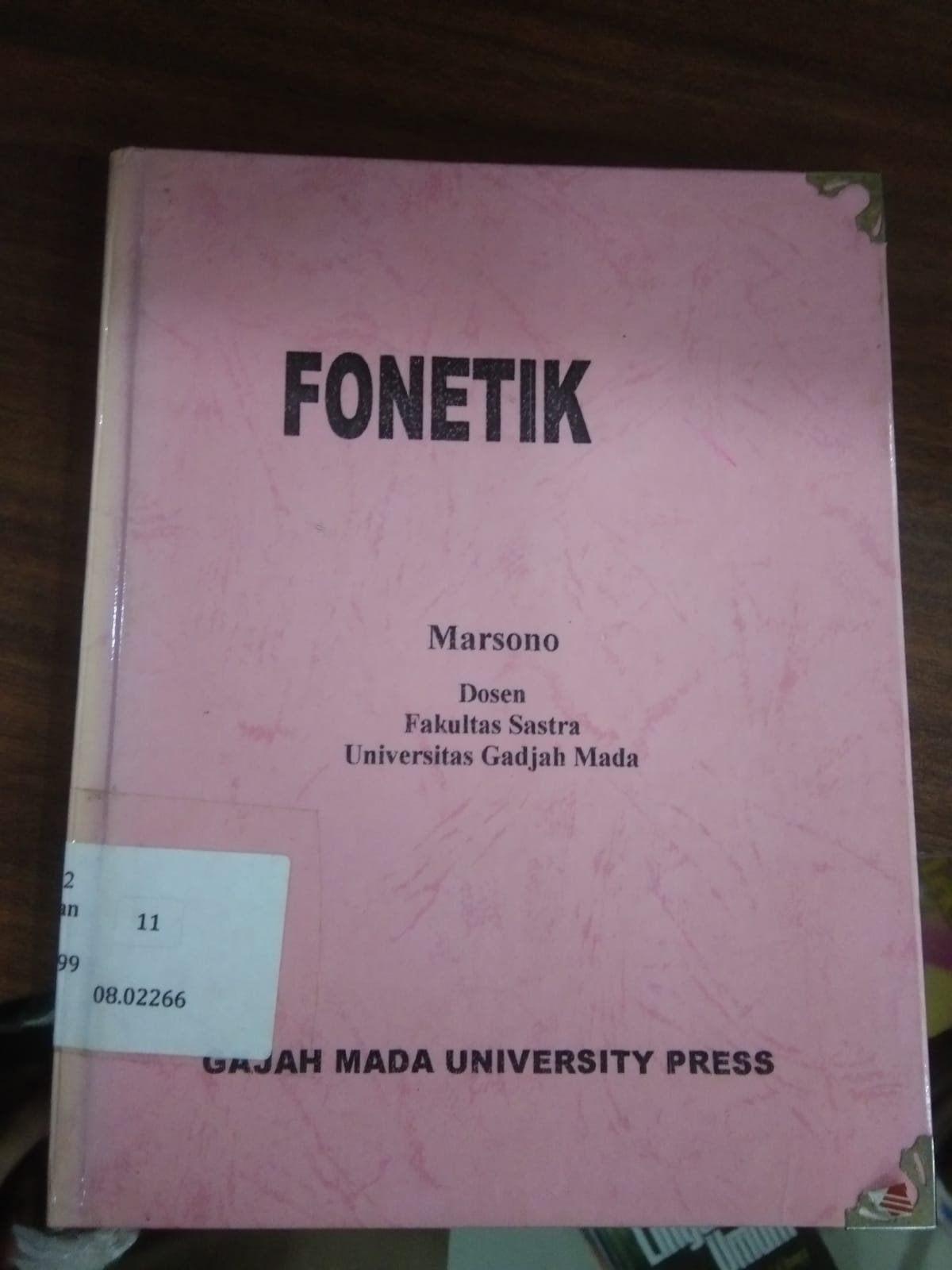 Cover Fonetik / Marsono