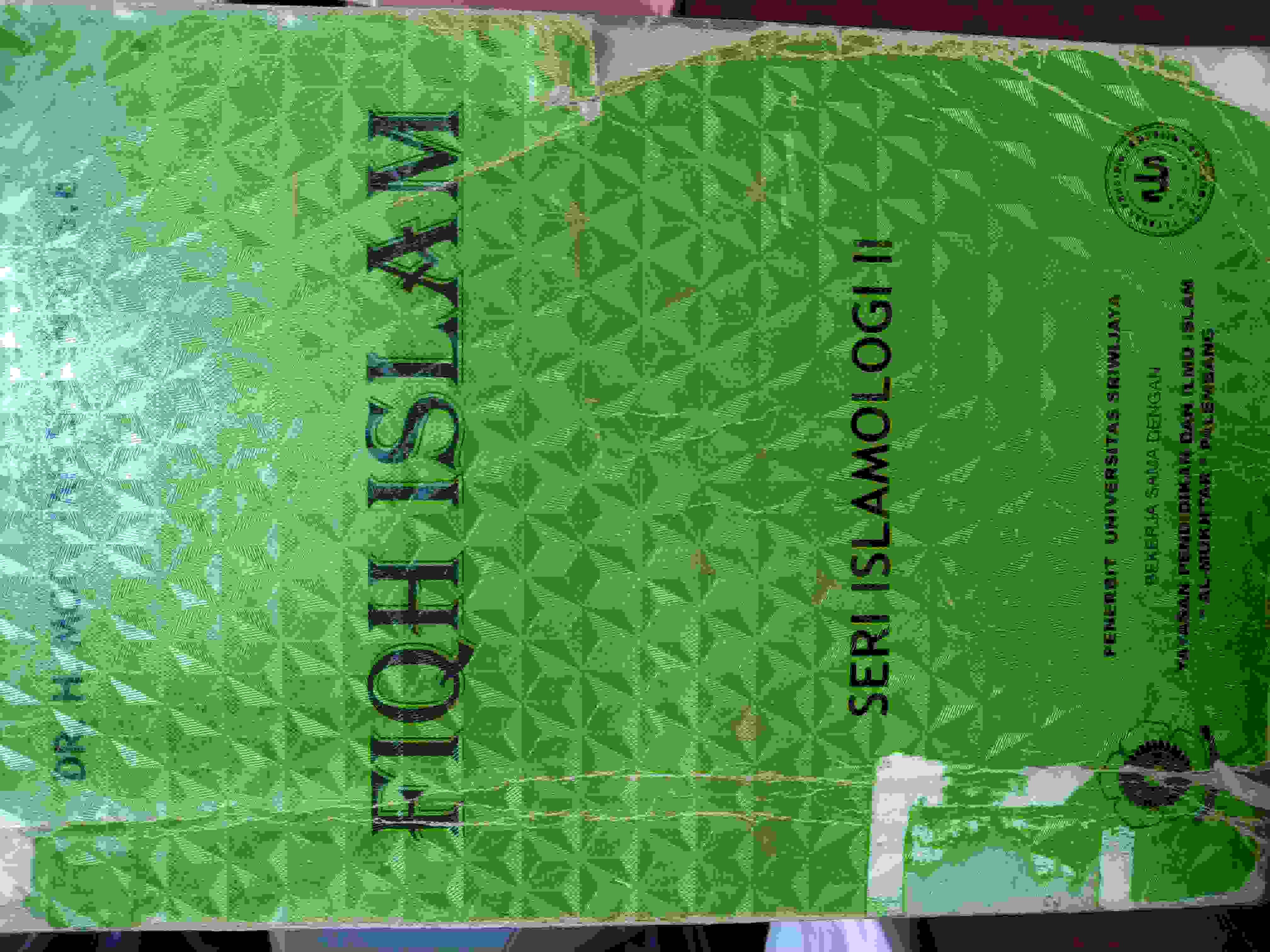 Cover FIQH ISLAM :  Seri Islamologi II / Mochtar Effendy