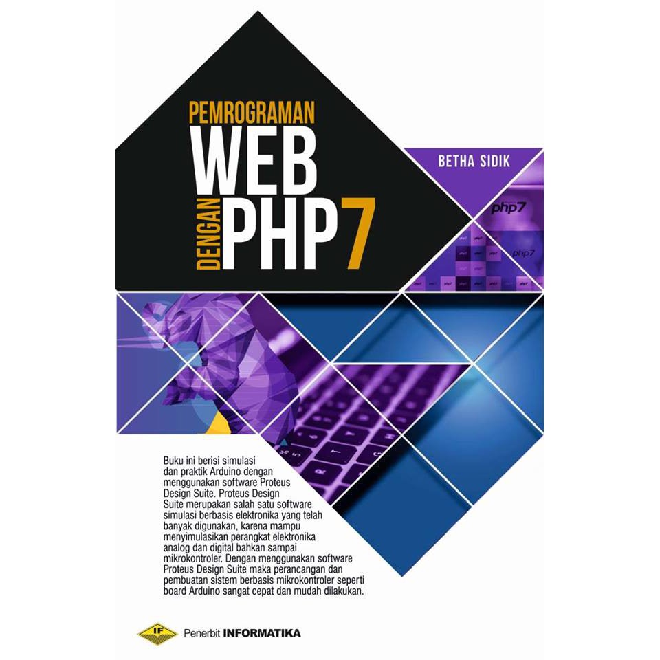 Cover PEMROGRAMAN WEB DENGAN PHP 7 / Betha Sidik
