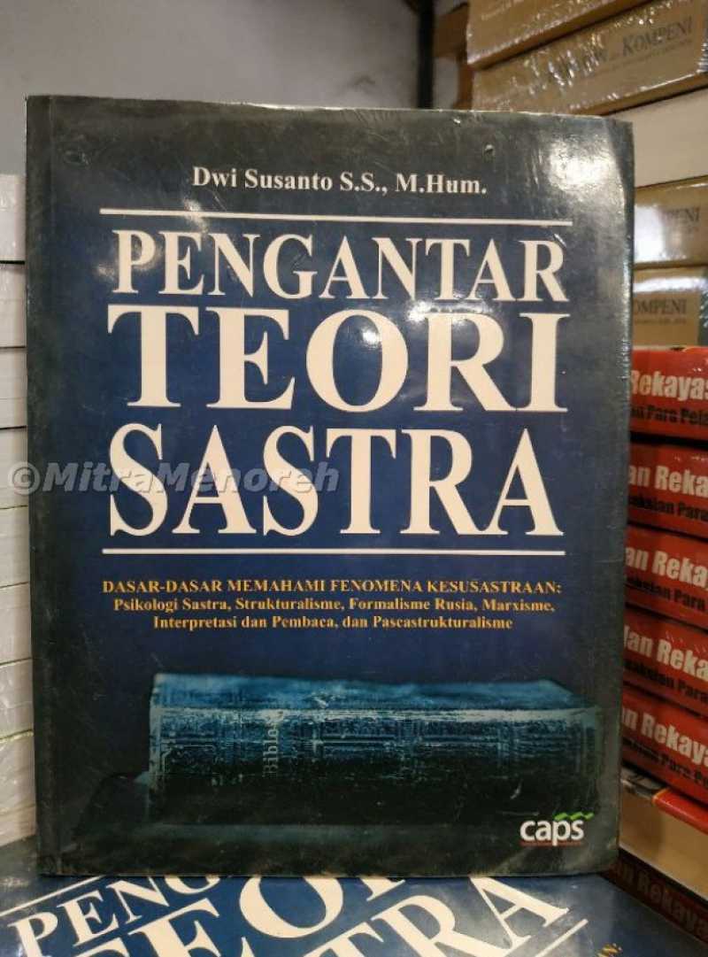 Cover PENGANTAR TEORI SASTRA / Dwi Susanto